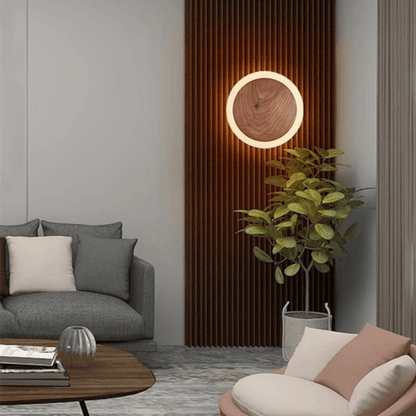 Rynx | Nordic Walnut Led Wall Lamp