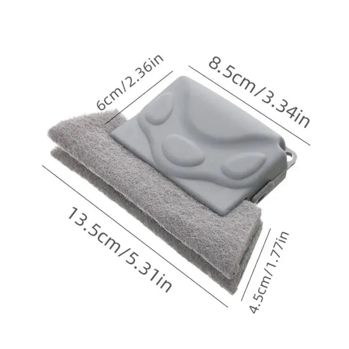 Rynx | 2+2 | Window Brush with Handle – Thorough Cleaning of Narrow Corners