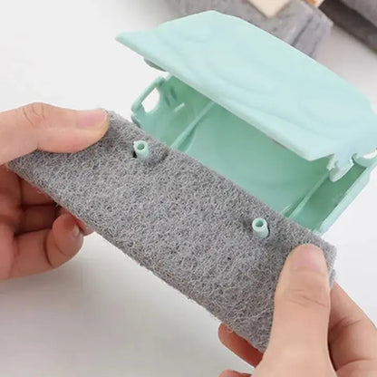 Rynx | 2+2 | Window Brush with Handle – Thorough Cleaning of Narrow Corners