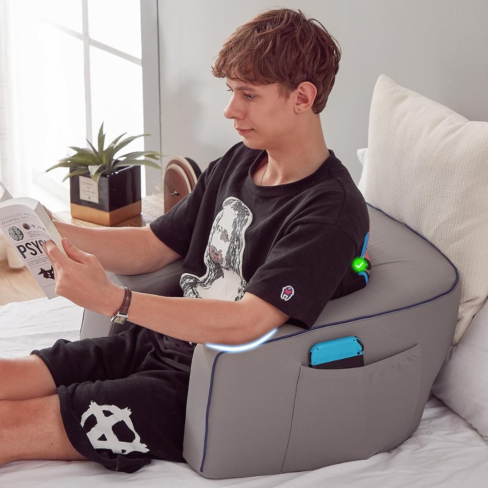 Rynx | Reading pillow laptop desk for the bed