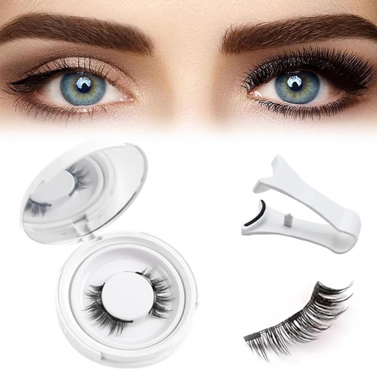 RYNX | Reusable Magnetic Eyelash and Tweezers Set – No Glue Required