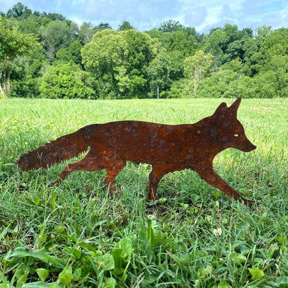 Rynx | Metal Fox Garden Decoration
