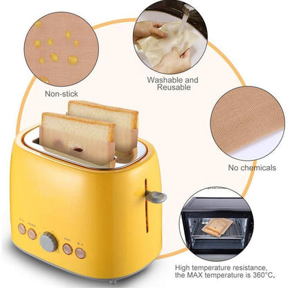 Rynx | Reusable Non-Stick Toaster Bags 5 Pieces