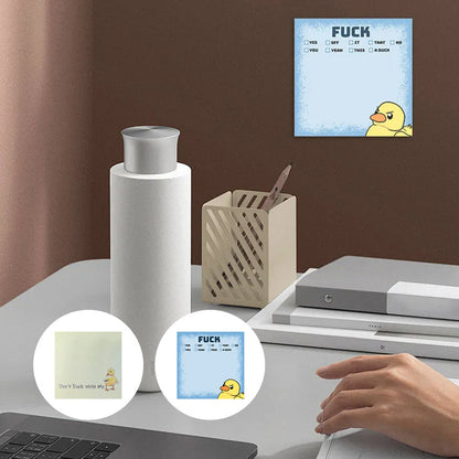 Rynx | Funny, cheeky sticky notes with duck