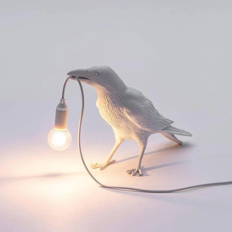 Rynx | FeatherGlow Bird Lamp – Artistic Ambient Lighting for Discerning Interiors