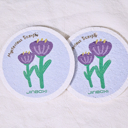 Rynx | Kitchen Flower Print Wood Pulp Cotton Cloth