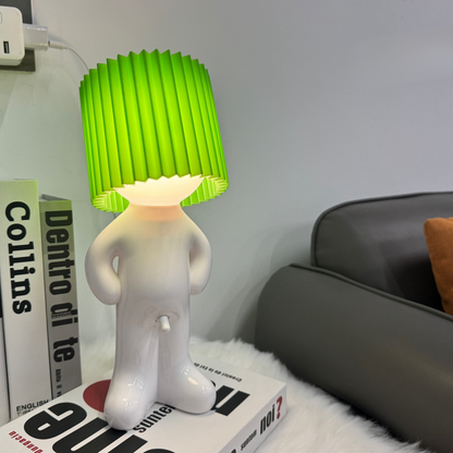 Rynx | VerlegenLys - USB Powered Geometric Table Lamp with Colorful Light