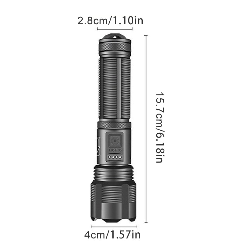 Rynx | Waterproof Usb Rechargeable Blend Flashlight