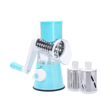 Rynx | 3 In 1 Rotating Cheese Grater Vegetable Cutter