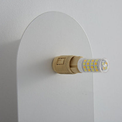 Rynx | AuraGlow Nordic Wall Lamp with Glass Ring | Minimalist Design | Single-Bulb LED Wall Light for Living Spaces