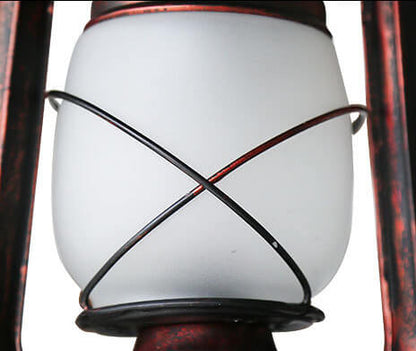Rynx | EquiLume Vintage Wall Lantern in Iron | 1 Light | Rustic Lighting for Home