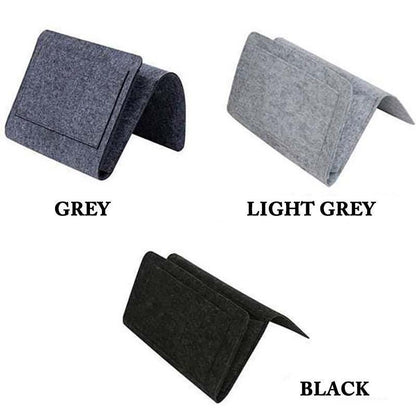 Rynx | Sofa Nightstand Felt Storage Bag with Pockets Hanging Organizer