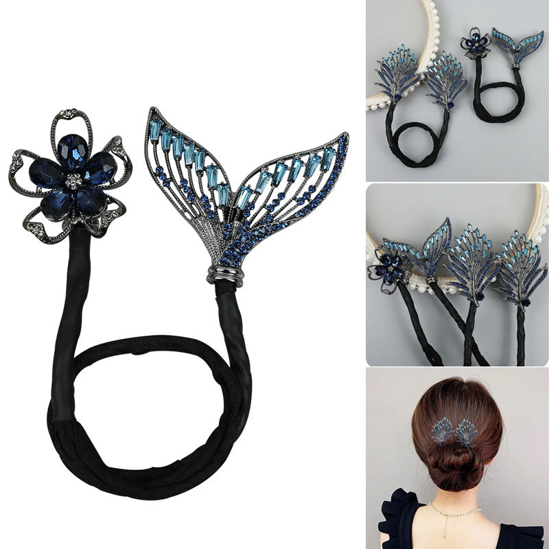 Rynx | Rhinestone Flower Hair Clip