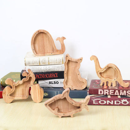 Rynx | Wooden Animal Savings Bank