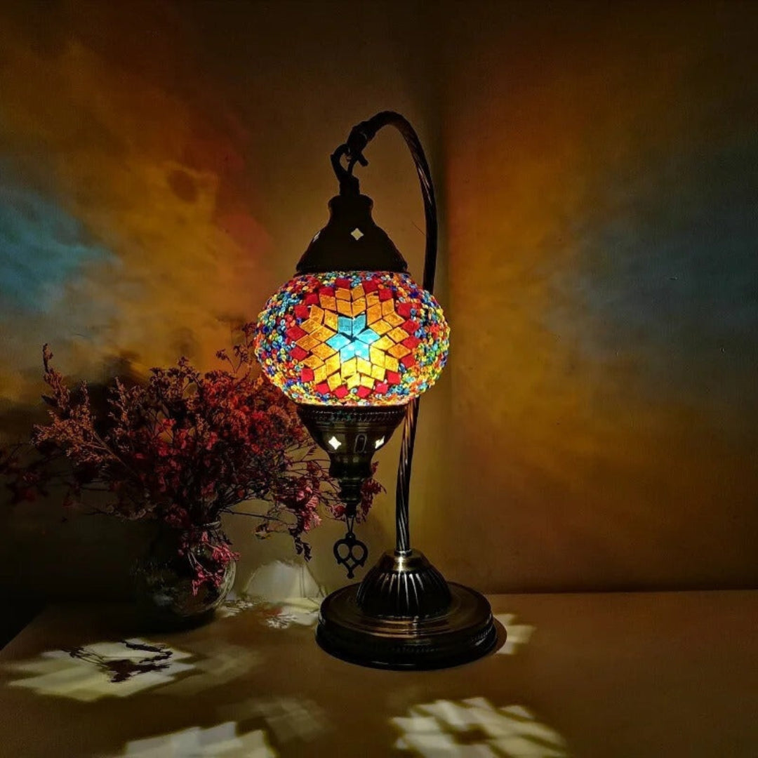 Rynx | VibrantStyle - colorful glass mosaic lamp