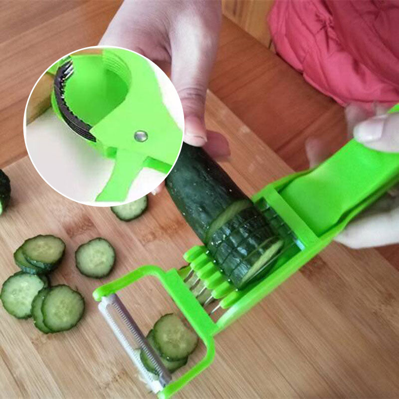 Rynx | 2 In 1 Vegetable Cutter with Peeler