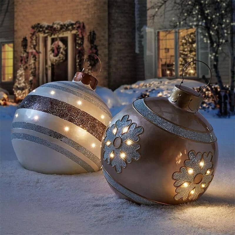 Rynx | Inflatable Christmas ball for outdoor use