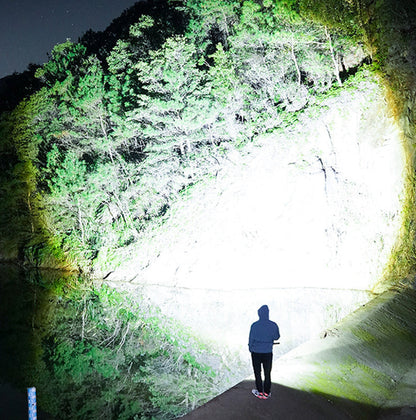 Rynx | Super bright laser zoomable flashlight with long range
