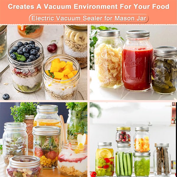 Rynx | Electric vacuum sealer for jars