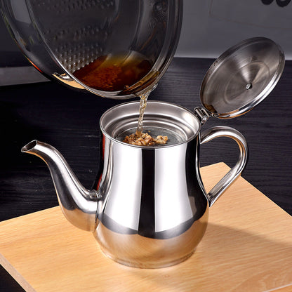 Rynx | Stainless Steel Oil Dispenser, Oil Dispenser with Removable Filter