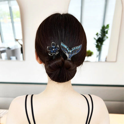 Rynx | Rhinestone Flower Hair Clip