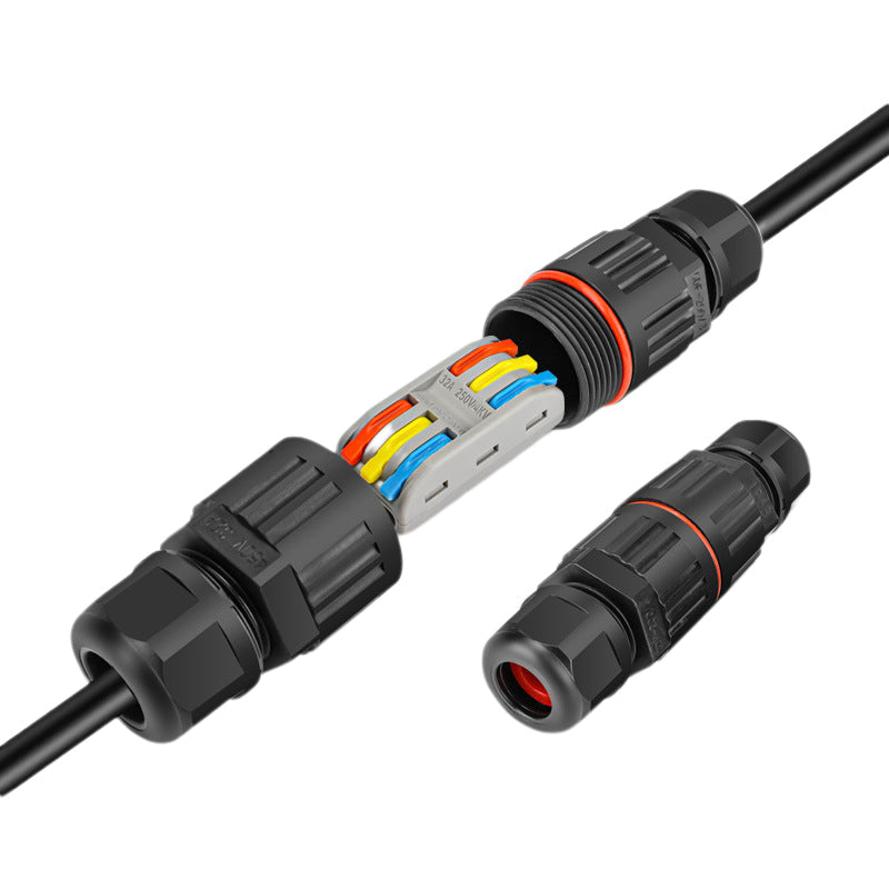 Rynx | Weatherproof electric cable connector for outdoor use