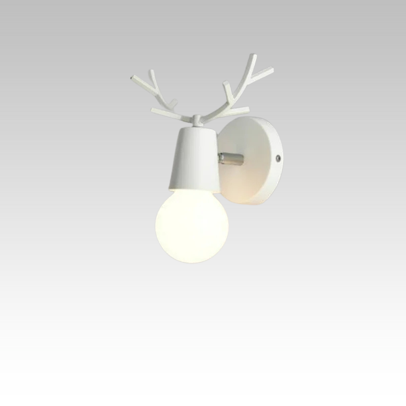 Rynx | AntlerGlow - Modern Adjustable Children's Room Wall Lamp