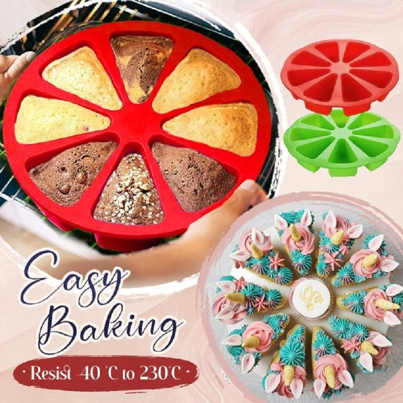 Rynx | Triangle Non-Stick Silicone Cake Pan