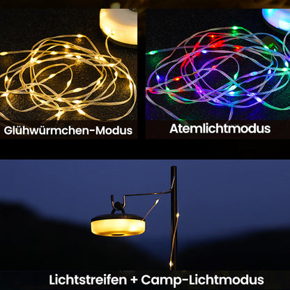 Rynx | Waterproof portable collapsible string lights for outdoor use