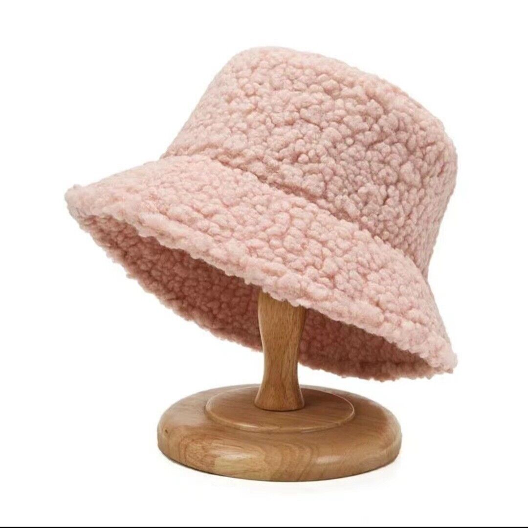 RYNX | Hat - Warm Teddy Bucket for Winter Days Pink