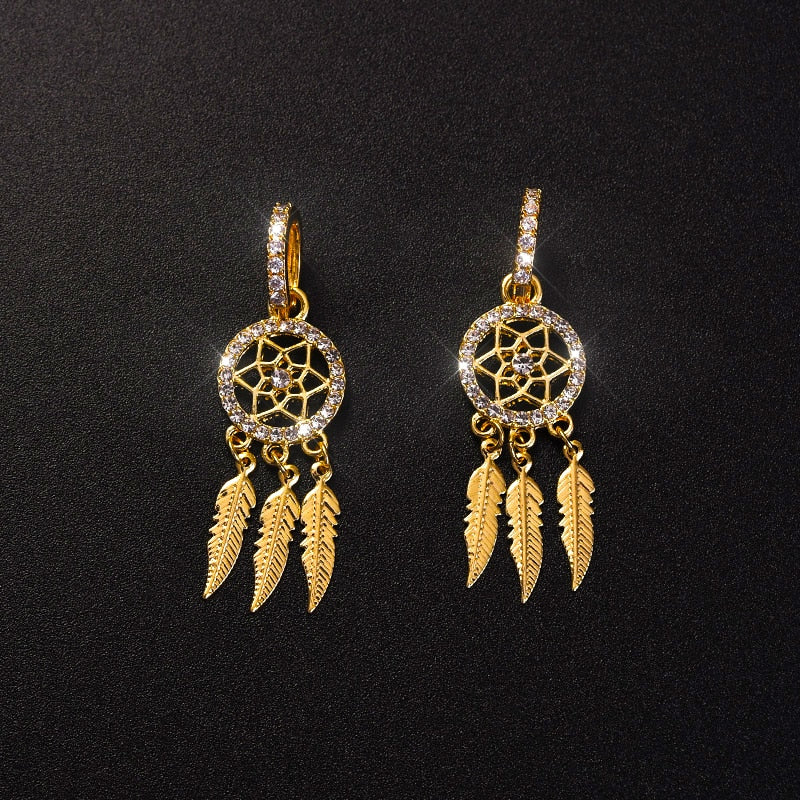 RYNX | Evani️ | Elegant Refinement With Earrings Made Of 14-Carat Gold