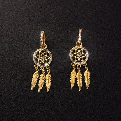 RYNX | Evani️ | Elegant Refinement With Earrings Made Of 14-Carat Gold