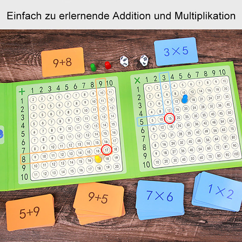 Rynx | 2-in-1 Magnetic Multiplication and Addition Learning Toy for Kids