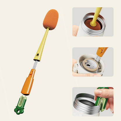 Rynx | Multifunctional Cleaning Brush in Carrot Shape