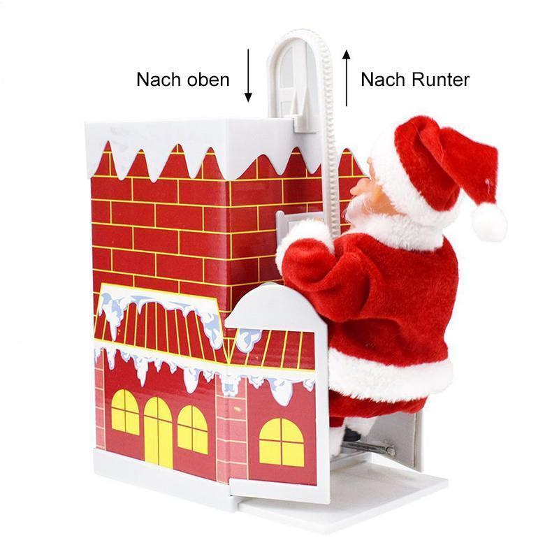Rynx | Beautiful Santa Climbing Chimney Pleasant Gift Toy