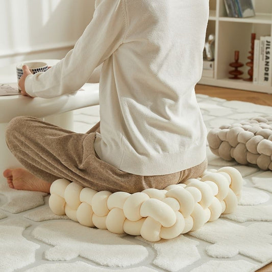 Rynx | Nordic Knot Plush Cushion