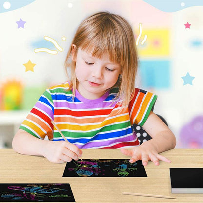 Rynx | Colorful Rubbing Paper for Kids