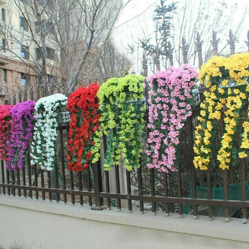 Rynx | Lively Artificial Hanging Orchid Bouquet