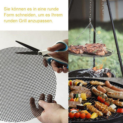 Rynx | Teflon mesh grill mat non-stick reusable, rectangular 33x40 cm, 1/3 pc