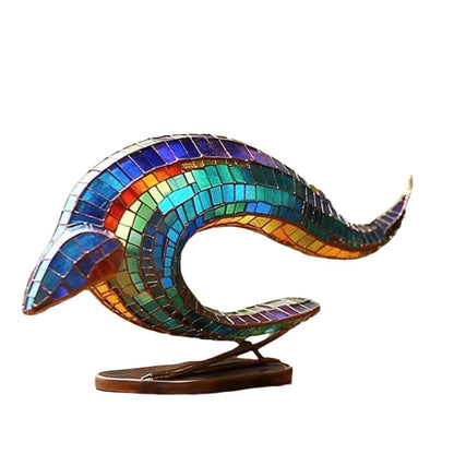 Rynx | Wildlife Art With Base Wildlife Desk Decorations