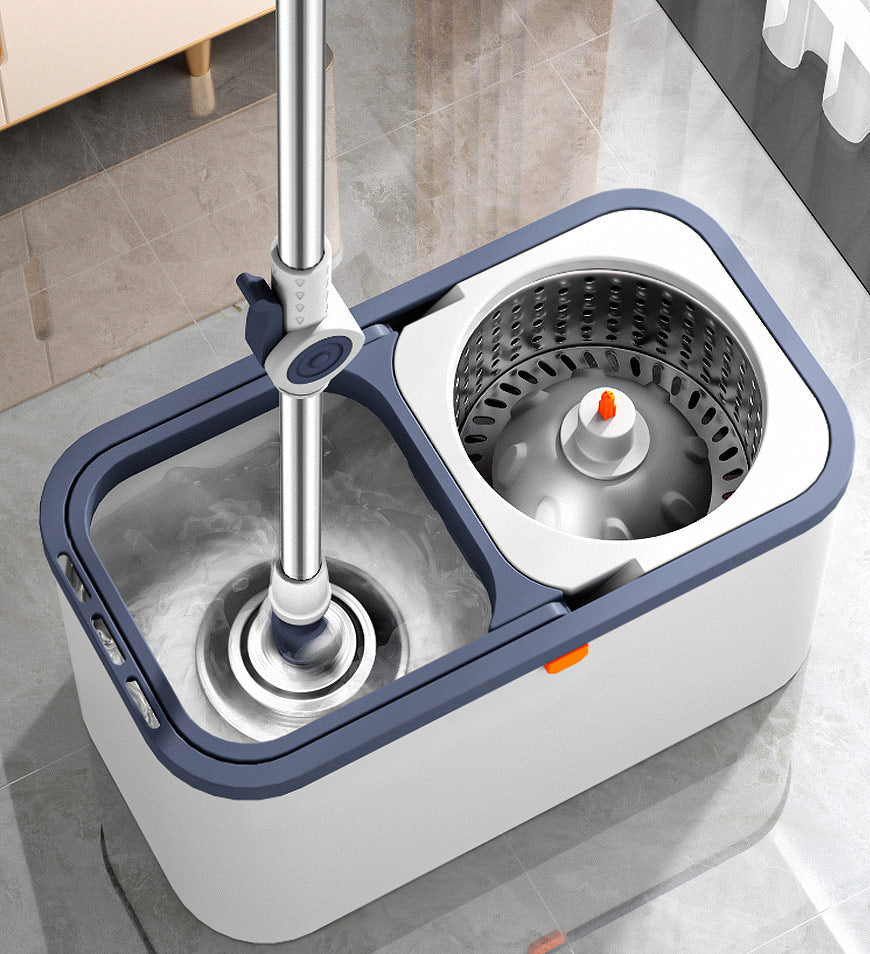 RYNX | Spin Mop And Double Bucket Set With 3 Refill Packs F236
