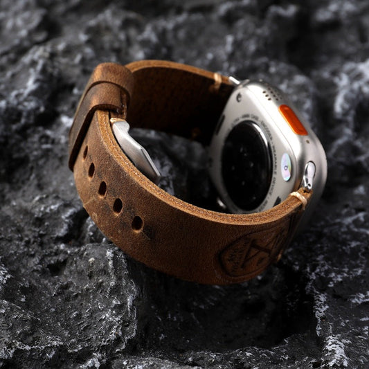 RYNX | Handmade Vintage Leather Apple Watch Band