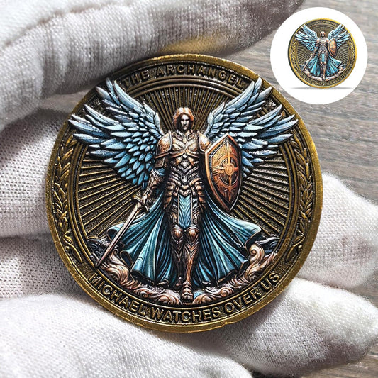 RYNX | The Archangel Michael Watches Over Us Challenge Coin