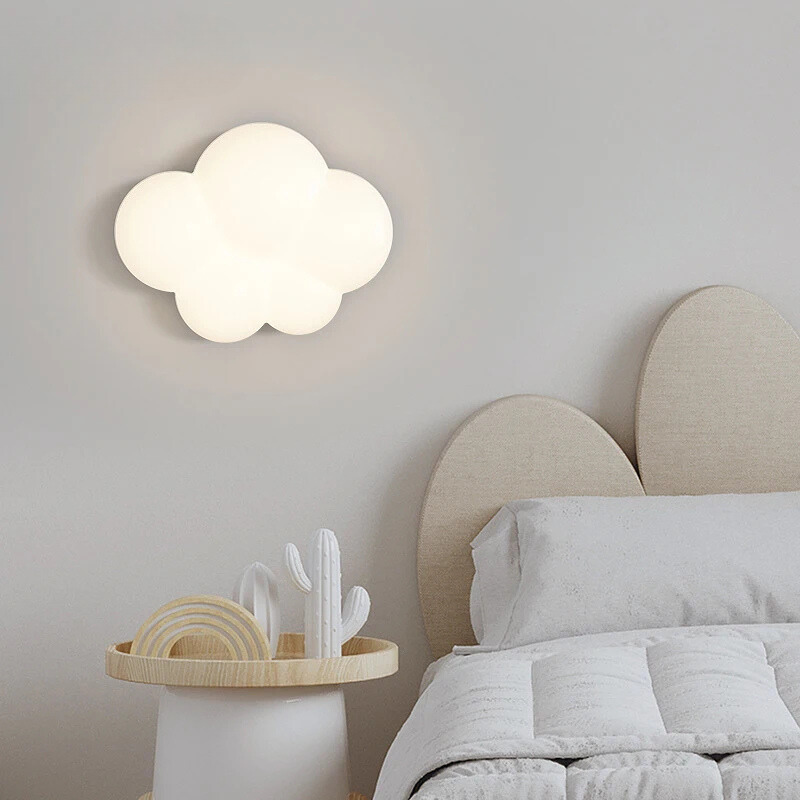 Rynx | WhiteCloud - Modern LED Wall Lamp for Children's Room and Bedroom