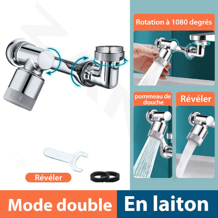 Rynx | Multifunctional Swivel Expansion Faucet