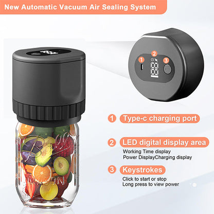 Rynx | Electric vacuum sealer for jars