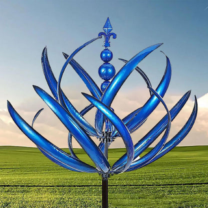 Rynx | Blue Wind Spinner made of Metal