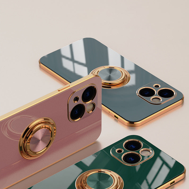 Rynx | Plated iPhone Case with Ring