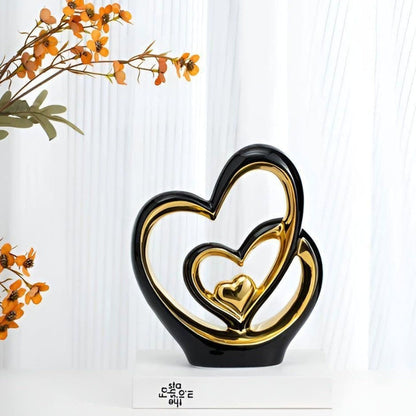 Rynx | Elegant - Twin Hearts Timeless Decoration