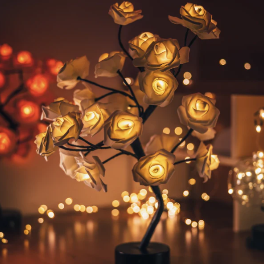 Rynx | BloomVerve - Radiant Rose Lamp